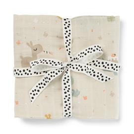Done by Deer - Swaddle - Celebration Sand - 120 x 120 cm
