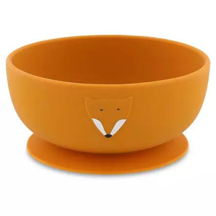 Trixie Baby - Silicone Bowl with Suction Cup - Mr. Fox