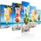 Artgeist Summer Drinks taulusetti – kuva 1