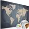 Artgeist Anthracitic World [Cork Map] korkkitaulusetti – kuva 1