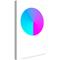 Artgeist Neon Gradient Vertical taulu – kuva 1