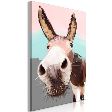 Artgeist Curious Donkey Vertical taulu