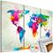 Artgeist Colourful Expression [Cork Map] korkkitaulusetti – kuva 1