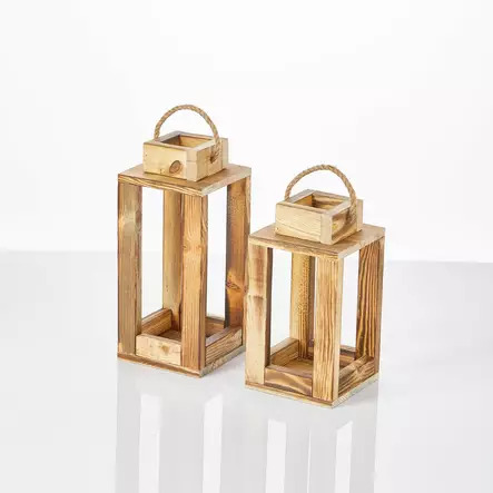 Kynttilänjalka Opviq Double Lantern, 2 kpl