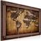 Artgeist The Map In A Frame taulusetti – kuva 1