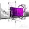 Artgeist Purple Expression taulusetti – kuva 1
