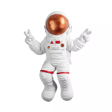 Rauhanmerkin astronautti - 3 seinäkoriste