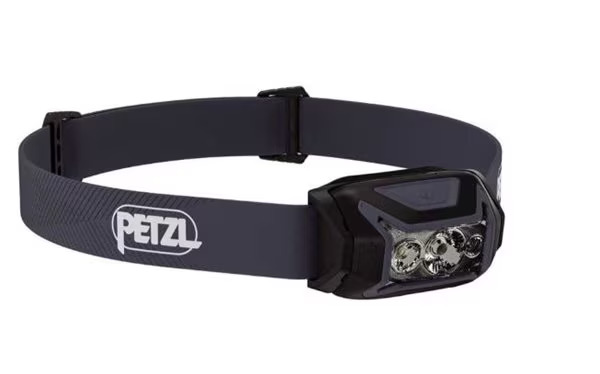 Petzl ACTIK otsalamppu, musta