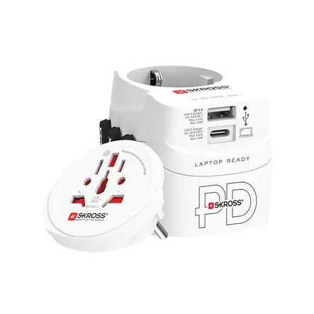 Skross Pro Light USB World Matka-adapteri