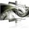 Artgeist Glowing Green Wave taulusetti – kuva 1