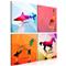 Artgeist Geometric Animals taulusetti – kuva 1