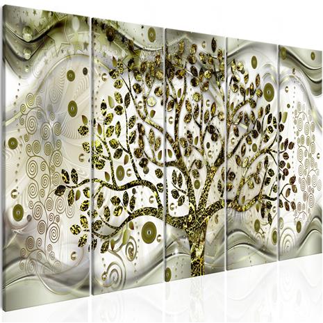 Artgeist Tree And Waves Green taulusetti – kuva 1/1