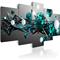 Artgeist Turquoise Solar System taulusetti – kuva 1