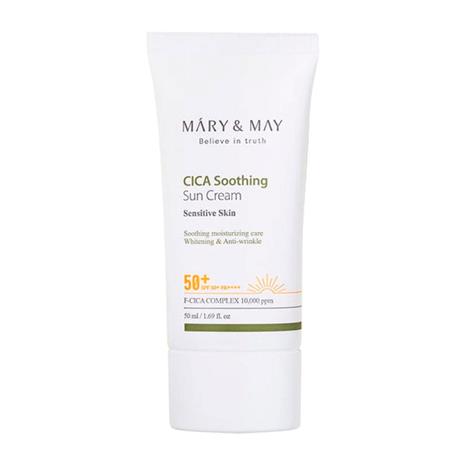 Mary & May Cica Soothing Sun Cream SPF50+ PA++++