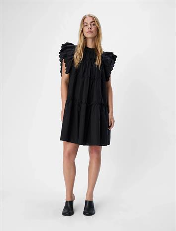 Object Objhope S/L Dress Rep Lyhyt Mekko Navy Object