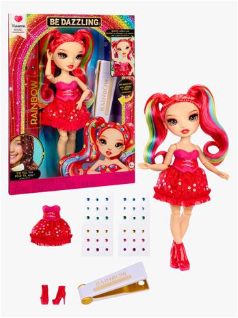 Rainbow High Be Dazzling Vivienne Rouge punainen muotinukke