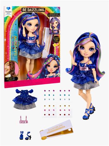 Rainbow High Be Dazzling Genevieve Bleue sininen muotinukke
