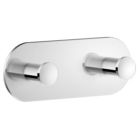 Smedbo DOT Pyyhekoukku tarrakiinnitys, kaksoiskoukku – kuva 6/8