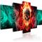 Artgeist Dark Fires taulusetti – kuva 1