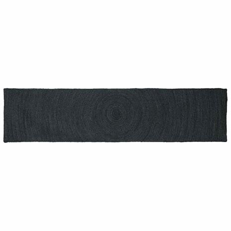 vidaXL Matto Tumma harmaa 60 x 200 cm Juutti