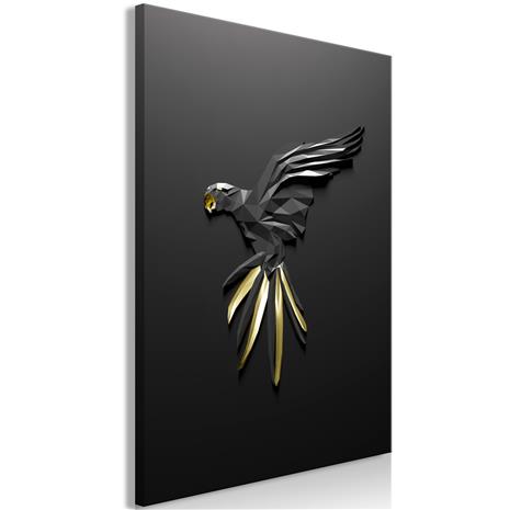 Artgeist Black Parrot taulu – kuva 1/1