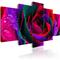 Artgeist Multicoloured Rose taulusetti – kuva 1