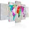 Artgeist Colourful Planet taulusetti – kuva 1