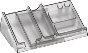 Desk Organizer Clear/Black (86253908)
