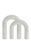 Lene Bjerre Ellia Lanterne - White - 25.5X19.5X5CM;19.5X19X5.5CM