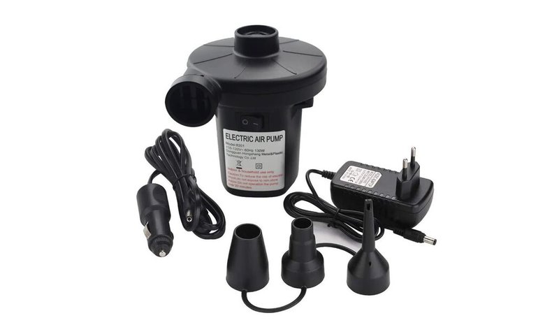 Sähköinen ilmapumppu patjoille, 50W, 12V / 220V