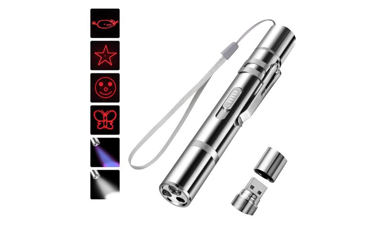 LED-laserlelu kissoille ja koirille