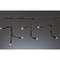 LED String System Icicle Black 300cm 49 LED-lamput 491-10 – kuva 1