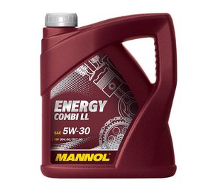 Moottoriöljy Mannol 5W30 Energy Combi LL 4l