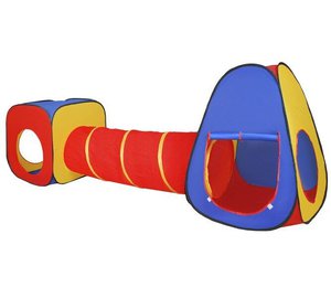 Teltta lapsille tunnelilla 3 in 1