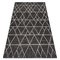 MATTO STRING SIZAL FLOORLUX 20508 musta / hopea KOLMIOT – kuva 1