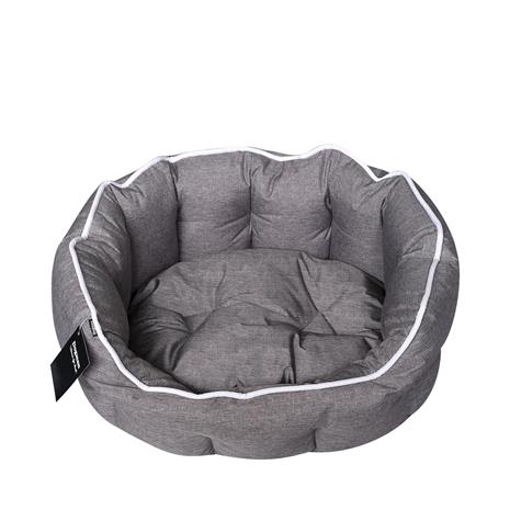 Dogman Bed Buddy Oval Grey XL 90x70x26cm
