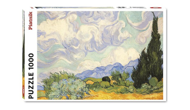 Palapeli Van Gogh Sypressit, 1000 palaa – kuva 1/1