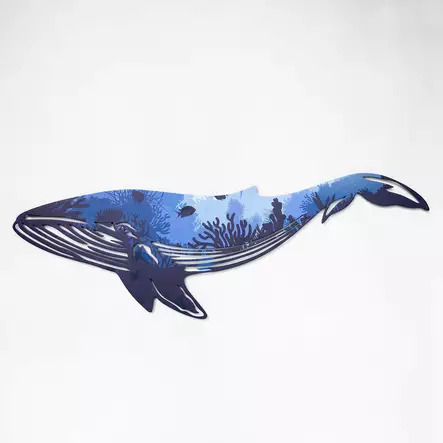 Seinäkoriste Whale, 1 kpl – kuva 2/2
