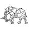 Seinäkoriste Elephant, 1 kpl – kuva 2