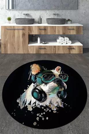 Asir kylpymatto Glasses Dog, 80 cm
