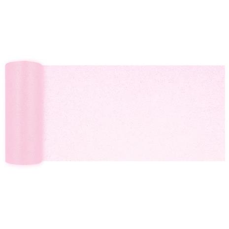 Glittertylli - Vaaleanpunainen, 0,15 x 9 m – kuva 1/1