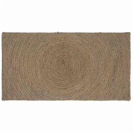 vidaXL Matto Harmaa 60 x 110 cm Juutti