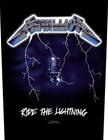 Metallica - Ride The Lightning - Selkälippu - Ei määritelty - Musta