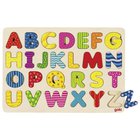 Puulettinen aakkos-puzzle - GOKI - Lapsille - Alle 100 osaa - Sekoitus