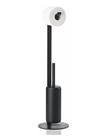 Zone Denmark Fritst. Toiletrulleh. M Børste Rim 74 Cm Black - Black - 20X20X74.5CM x 20