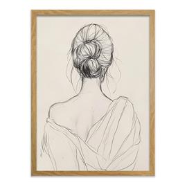 Kotoilu Rauha 50 x 70 cm canvastaulu kehyksellä