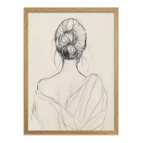 Kotoilu Rauha 50 x 70 cm canvastaulu kehyksellä
