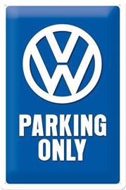 Nostalgic-Art 20x30 VW Parking Only Metallikilpi