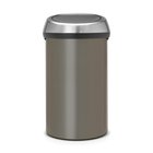 Brabantia roskakori Touch Bin, 60 l, ruskea/harmaa
