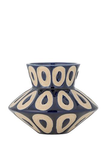 Bloomingville Bashir Vase - Navy - H12CM